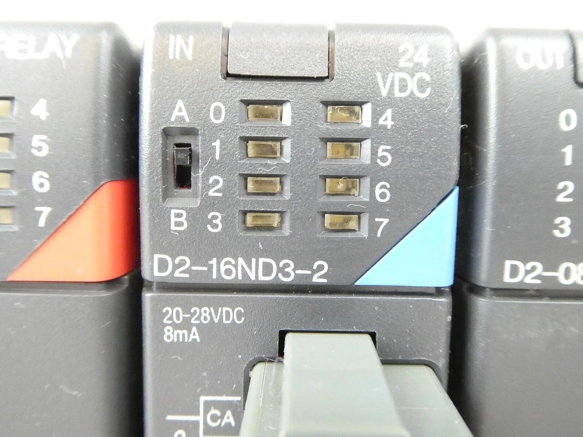 Used Automation Direct D2-09B-1 9-Slot PLC D2-240 DirectLOGIC 205 Koyo Working