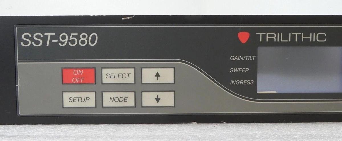 Used Trilithic SST-9580 Return Path Analyzer Reseller Lot of 2 Untested Surplus