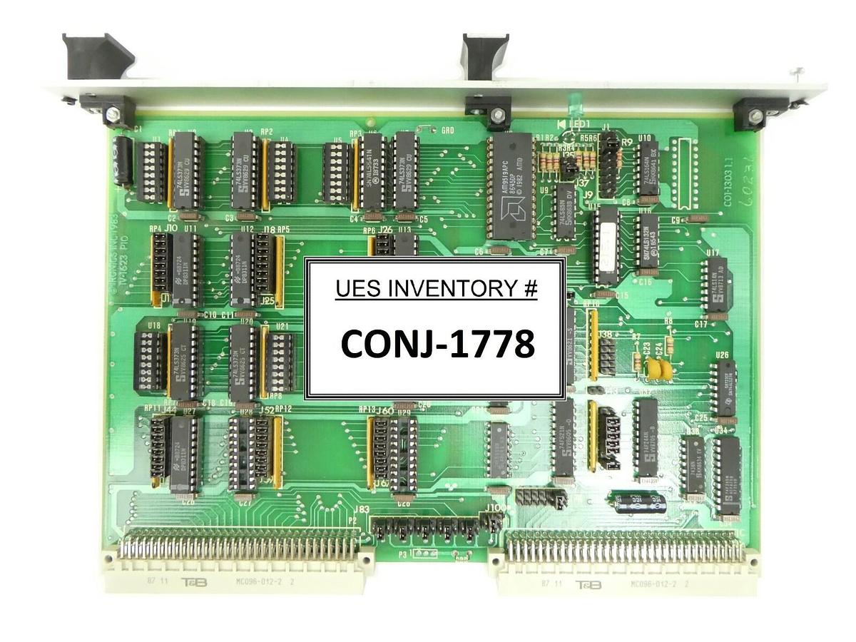 Used Ironics IV-1623 Parallel I/O VMEBus PCB Card Varian 109001003 Surplus