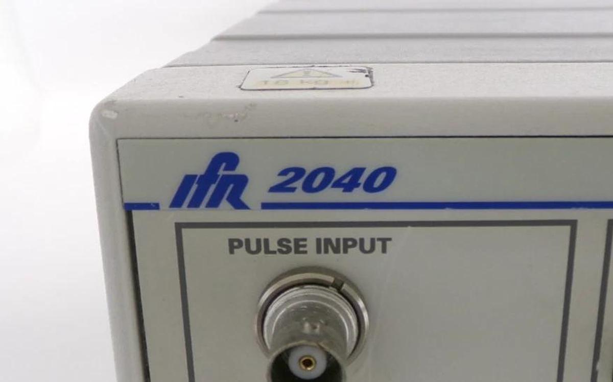 Used IFR 2040 10khz-1.35Ghz Low Noise Signal Generator Opt. 2 9.15 Error 27 As-Is