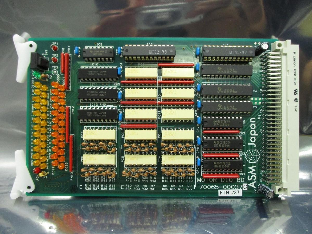Used ASM Advanced Semiconductor Materials 70065-00037C Motor DIO PCB Card Used
