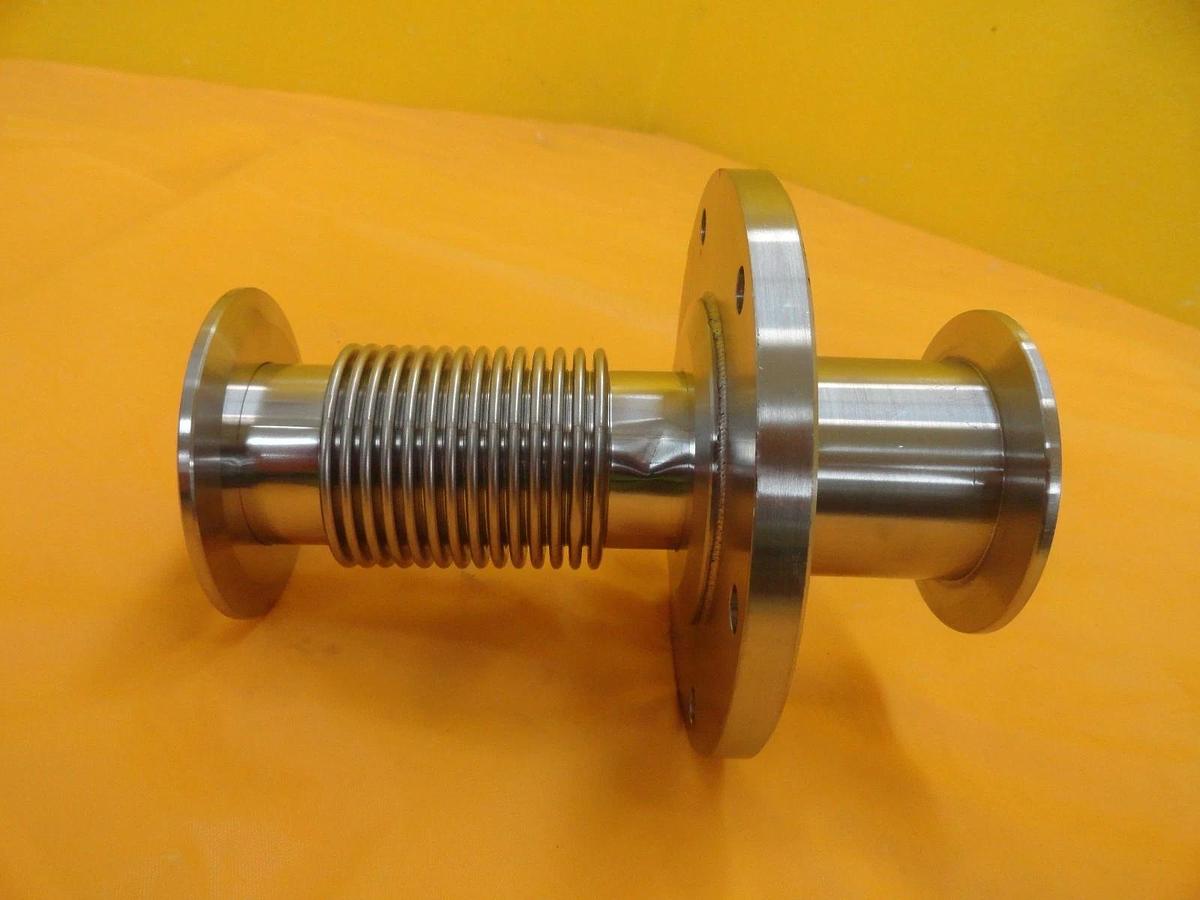 Used MKS Instruments High Vacuum Flex Bellows NW50 to NW50 ISO63 ISO-K 6-Hole Used