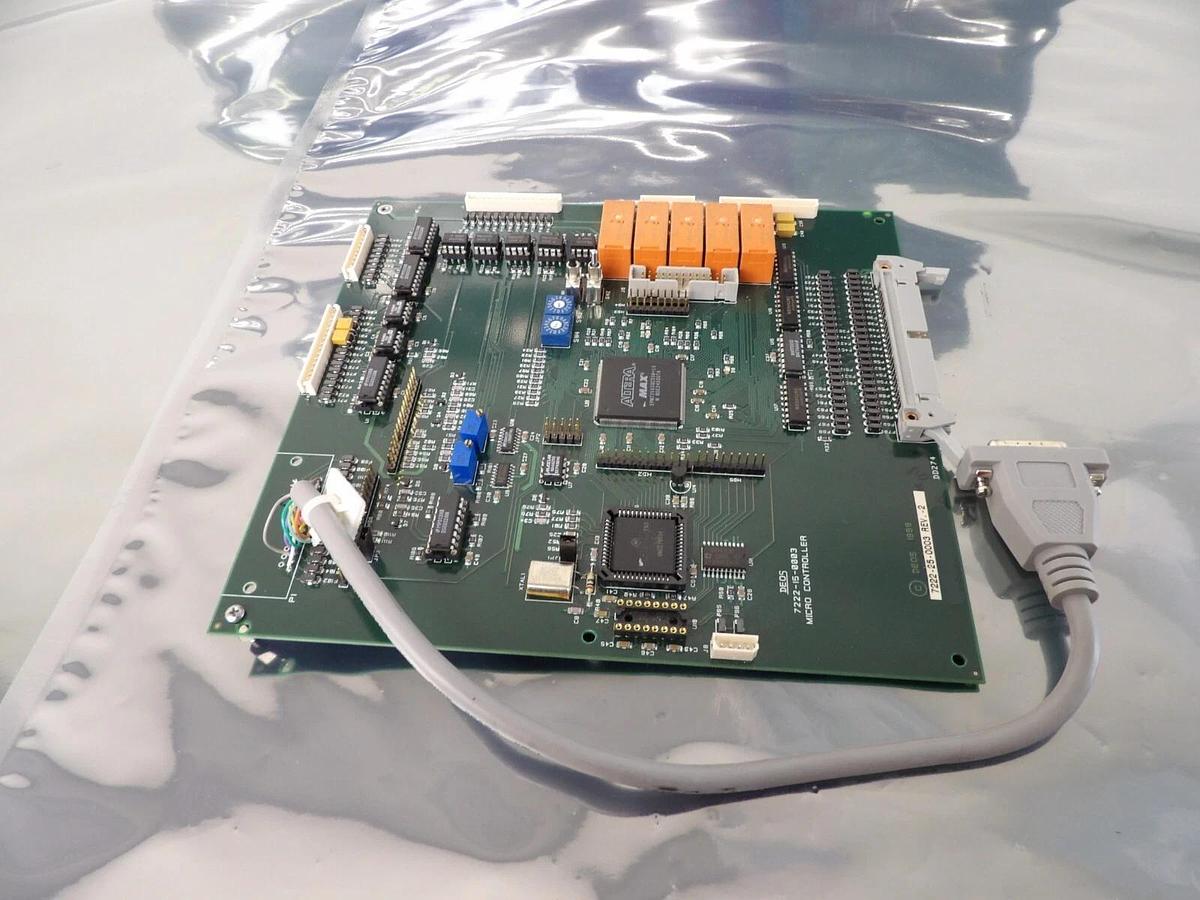 Used Deos 7222-15-0003 Micro Controller PCB 7222-25-0003 GEM-Q400 Working Surplus