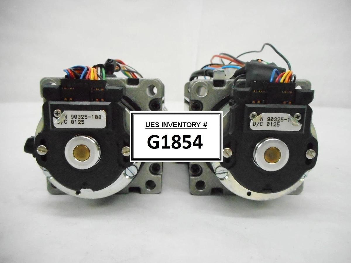 Used Emoteq QB02300-T04-HBE Brushless Servo Motor Lot of 2 Used