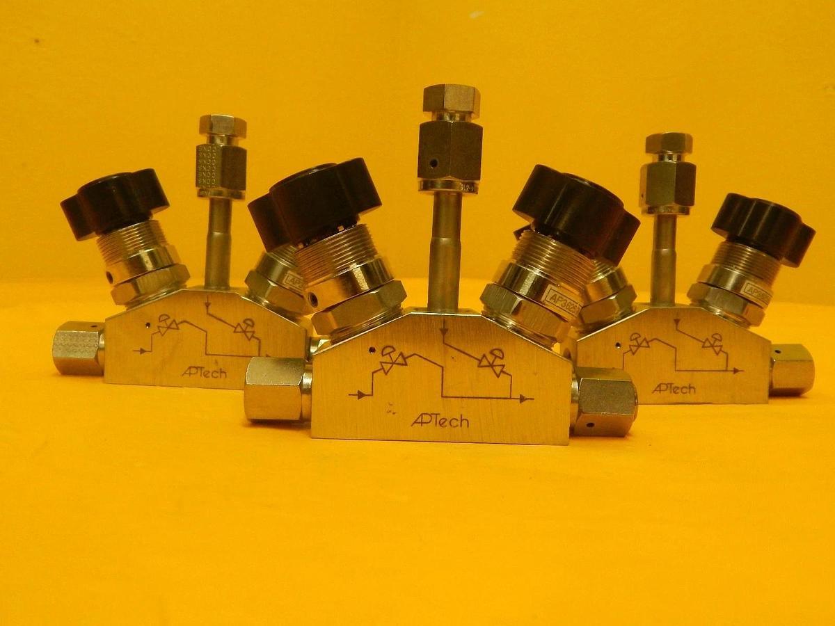 Used APTech AP3625SM DUAL V AM/2 Manual Line Regulator Reseller Lot of 3 Used Working