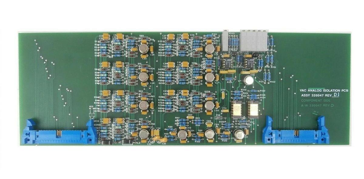 Used Genus 320047 VAC Analog Isolation PCB Varian Semiconductor VSEA D320047 Working