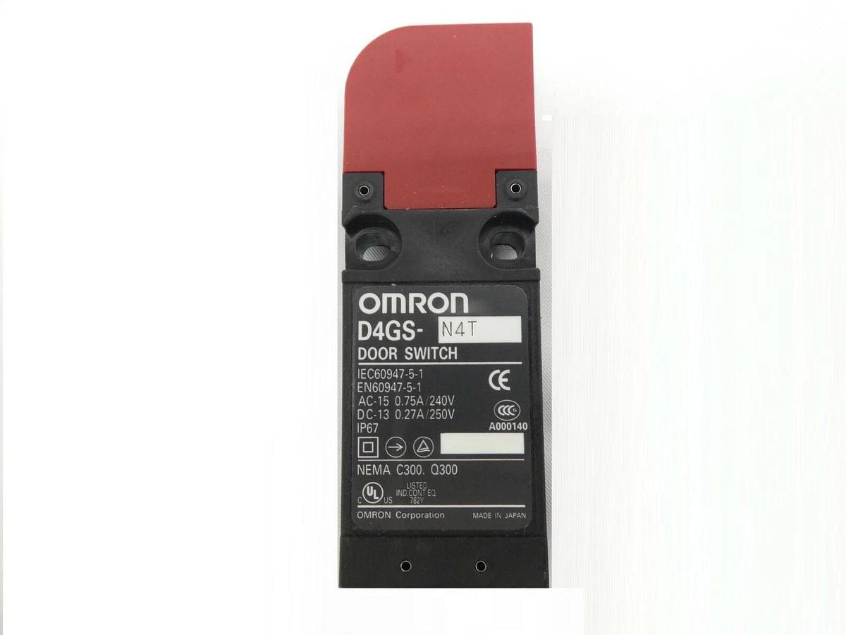 Used Omron D4GS Door Switch D4GS-N4R D4GS-N4T TEL Trias System Lot of 4 Working