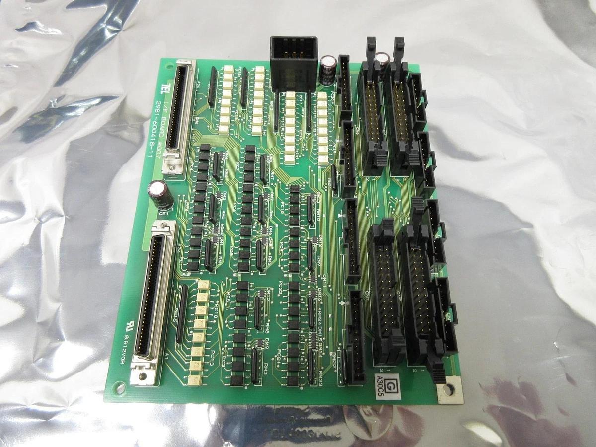 Used TEL Tokyo Electron 2981-600418-11 I/F Board #007 PCB ACT12-300 Used Working