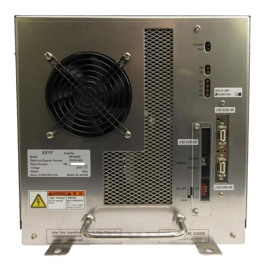 Used Nikon 4T070-403 EXYF Amplifier Module SPA392C 4S013-884 NSR Series Working
