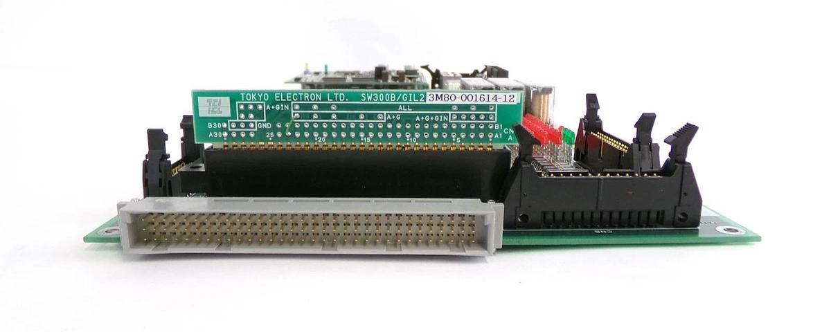 Used TEL Tokyo Electron 3M80-001585-13 Processor PCB SW300B/GAS4 SW300B/AI02 Working