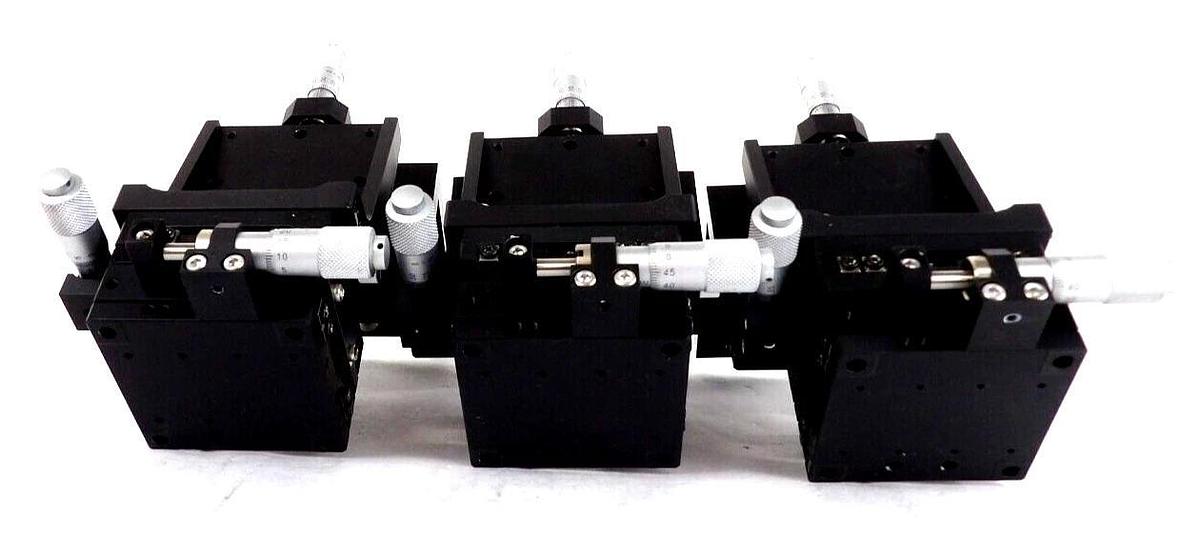Used Suruga Seiki Manual XY Stage Assembly B21-60C B11-60AZ Lot of 3 RXP-1200 Working