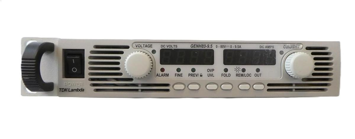 Used TDK-Lambda 00507057 Programmable Power Supply GENH 80-9.5-U Working Surplus
