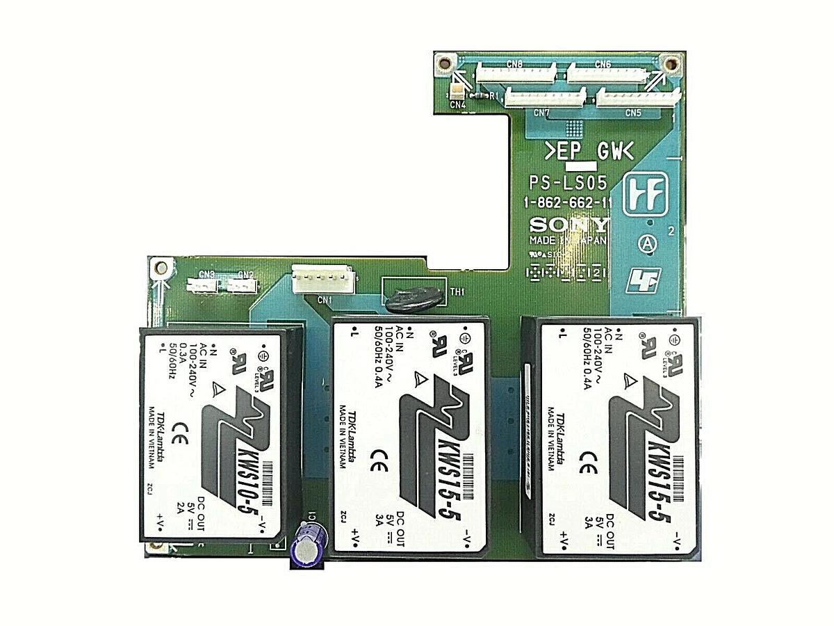 Used Sony 1-862-662-11 Laserscale Power Supply PCB PS-LS05 Nikon FX-601F Working