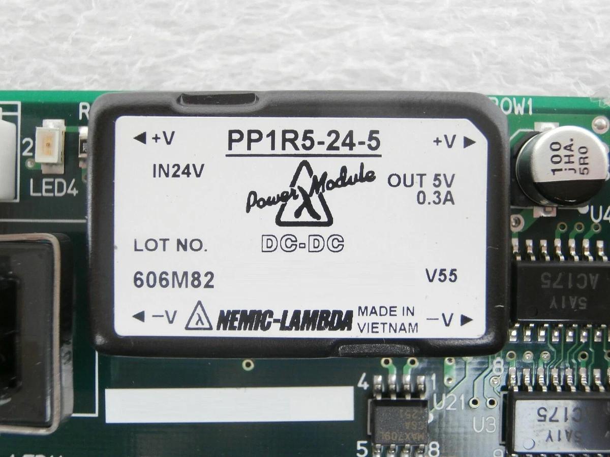 Used Dynax DNX2080 Terminal Relay Board PCB Fics-IOM/16RH0A TEL T-3044SS Working