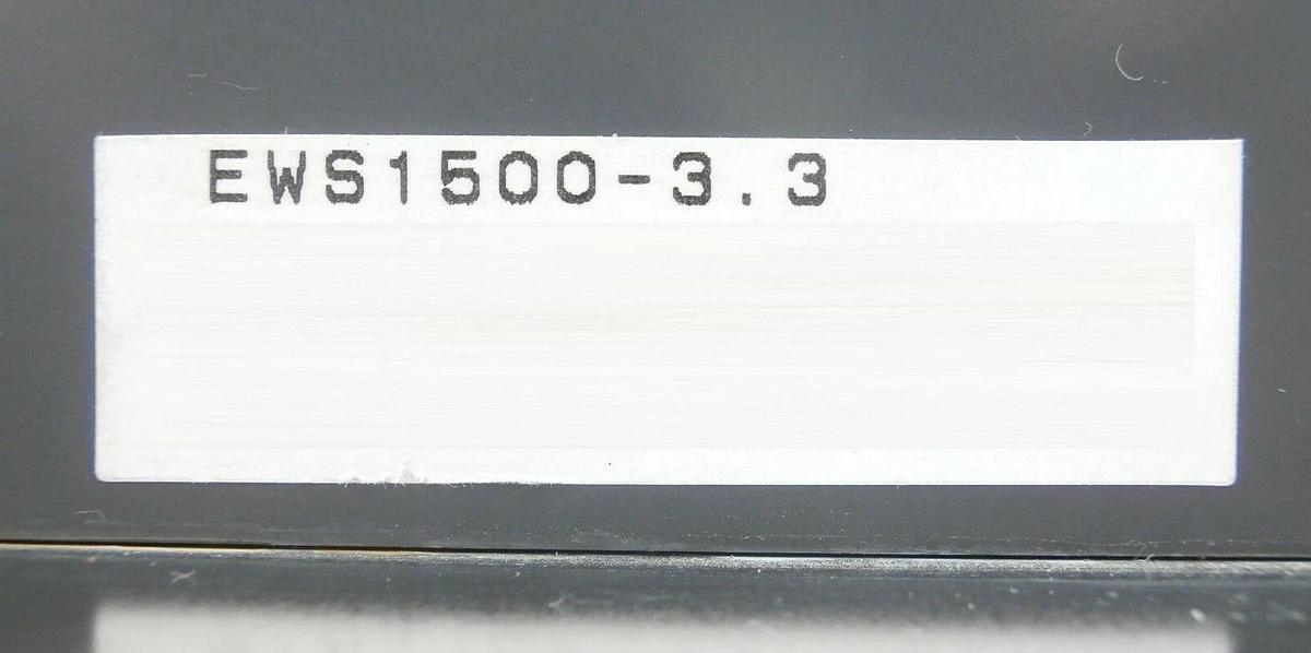 Used Nemic-Lambda EWS1500-3.3 Power Supply 2055 Watts 3.3V EWS Series Working Surplus