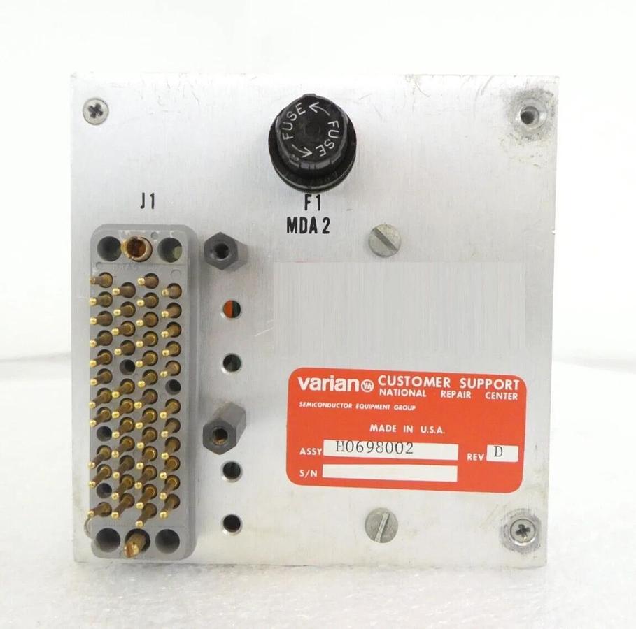 Refurbished Varian Ion Implant Systems H0698002U Beam Scan Controller Rev. D Refurbished