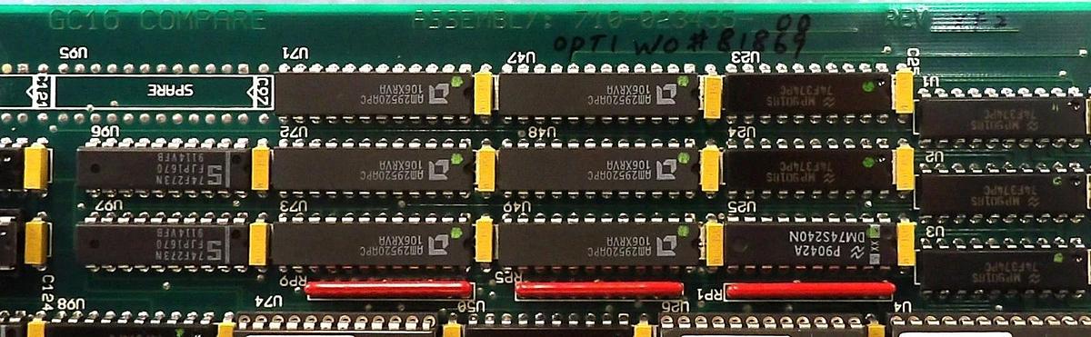 Used KLA Instruments 710-023455-00 GC 16 Compare PCB Card Working Surplus