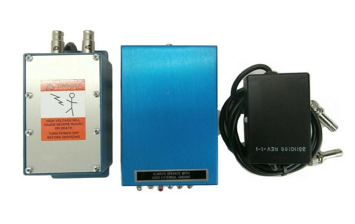 Used Gamma High Voltage Research RC10-15P HV Power Supply Set 35110166 Working Spare