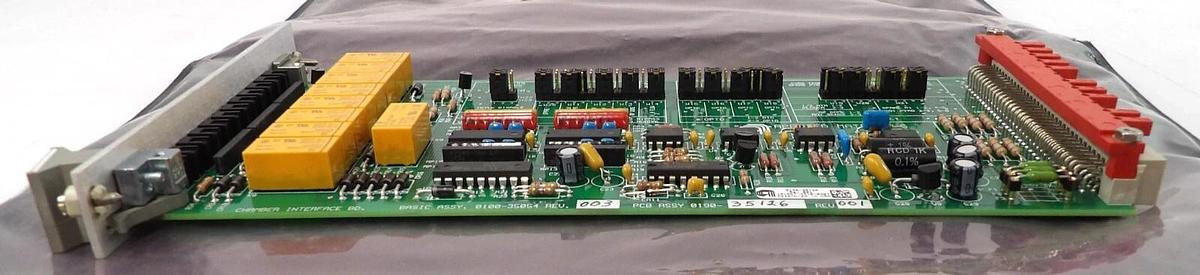 Used AMAT Applied Materials 0190-35126 Chamber Interface PCB 0100-35054 Working