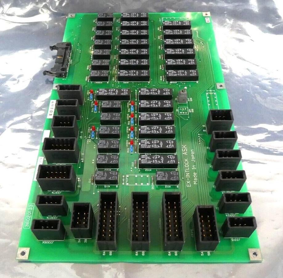 Used Nikon 36020133 EX-Intlock ASK Interface Board PCB NSR-S205C System Working Spare