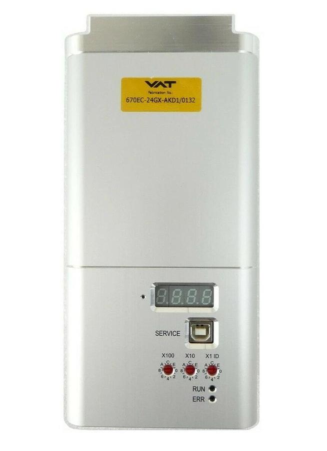Used VAT 670EC-24GX-AKD1 Valve Electronics Controller Module Working Surplus