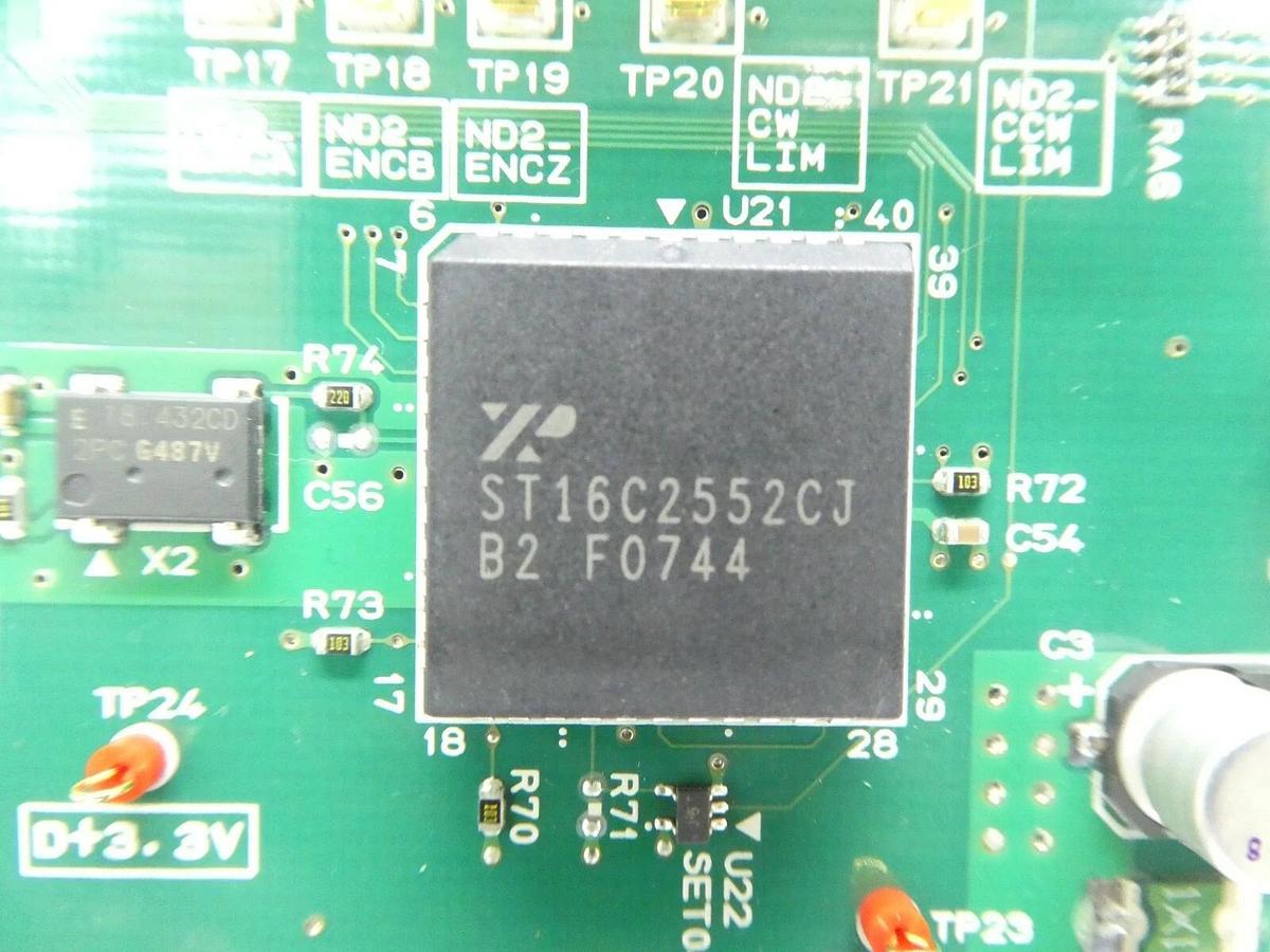 Used Nikon 4S025-252 PCB Card BSA-CLCNT NSR FX-601F Broken Tab As-Is