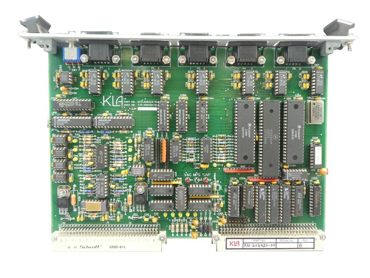 Used KLA-Tencor 073-404423-00 I/O PCB Card 710-404420-00 eS31 Working Surplus