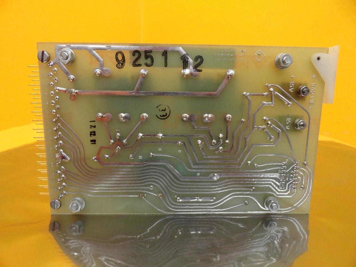 Used Balzers BG 290 561 U Transformer PCB Card BG 290 564 U Used Working