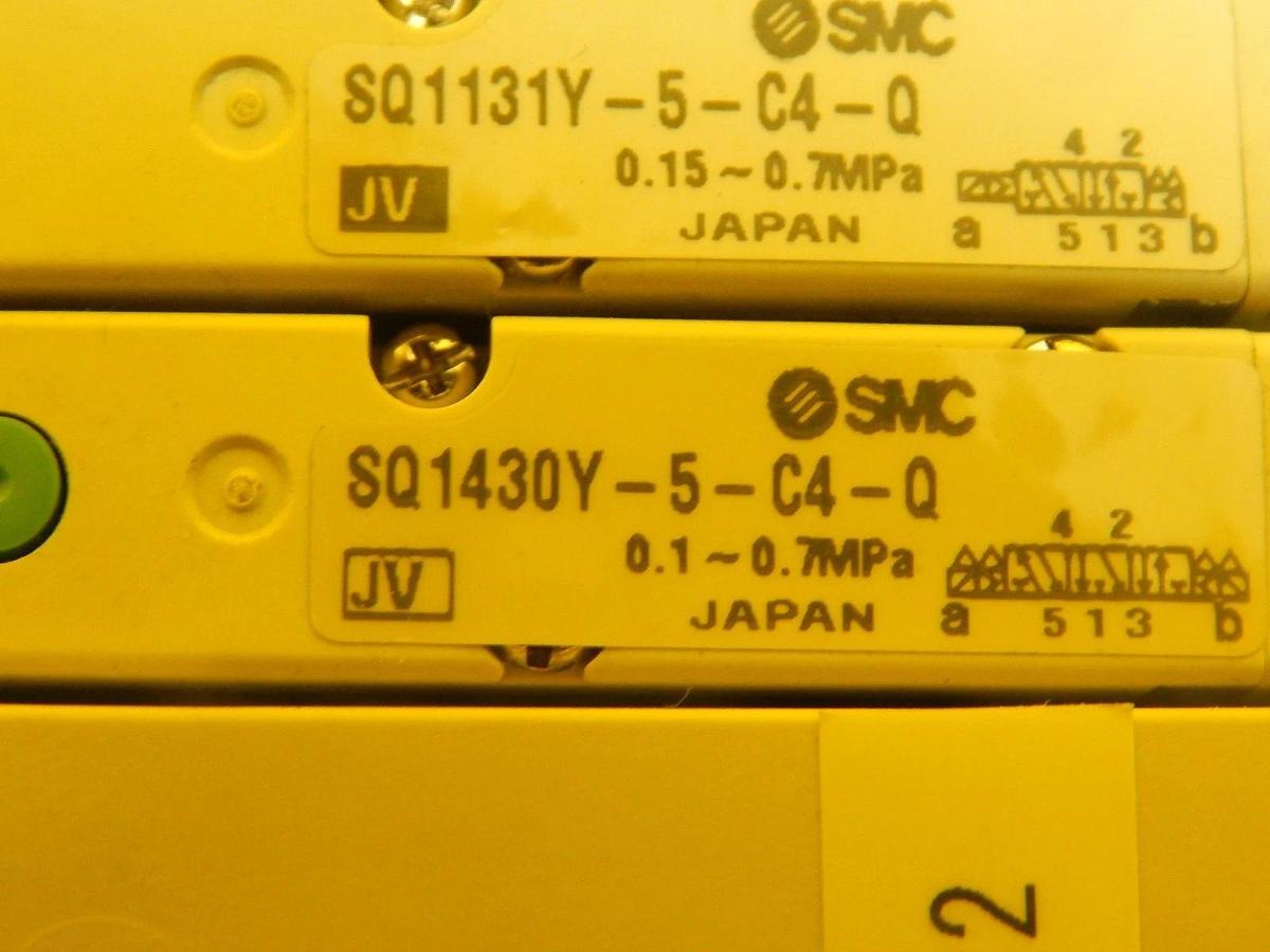 Used TEL Tokyo Electron SVC2 7-Port Manifold SMC SQ1131Y-5-C4-Q PR300Z Used Working