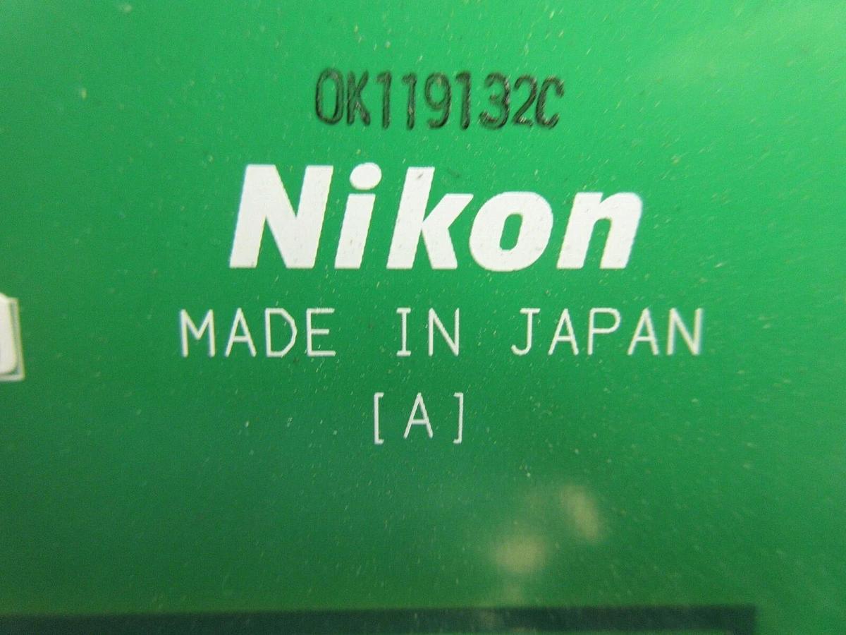 Used Nikon Precision 4S025-376 Relay Interface Board PCB X8RSSB_RDB NSR Working