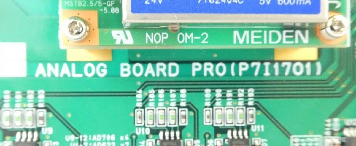 TEL Tokyo Electron 1B80-003409-14 PCB ANALOG BOARD PRO (P7I1701) New Surplus
