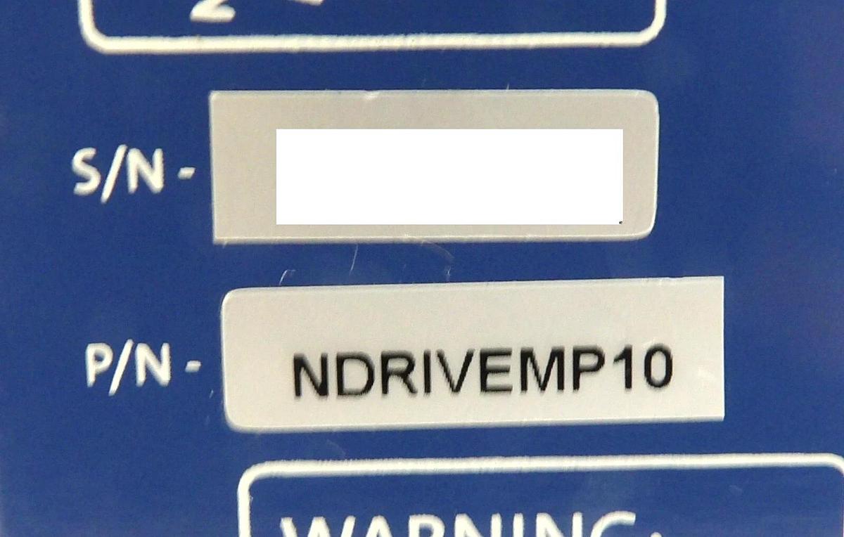 Used Aerotech NdriveMP10 Networked Digital Servo Amplifier A3200 MP Working