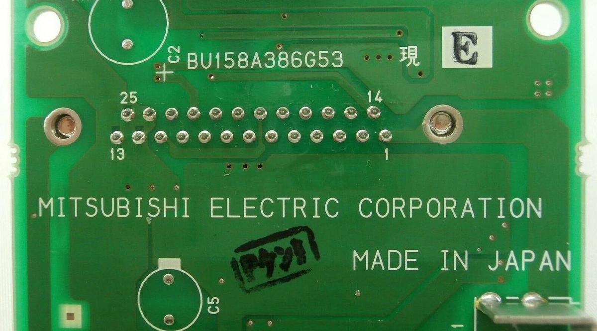 Used Mitsubishi BU158A386G53 Relay PCB E34CN Robot Controller CR-E356-S06 Working