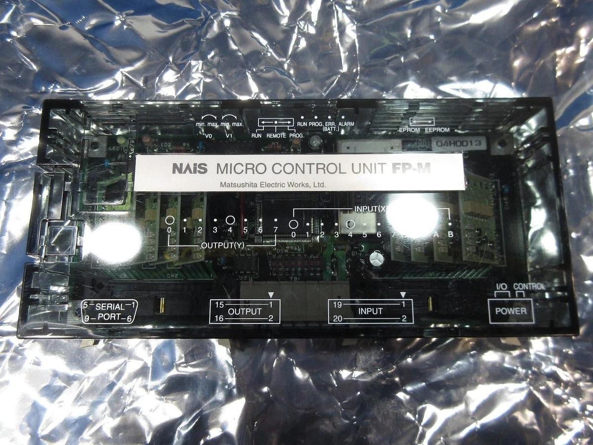 Used Matsushita SI016-16C NAIS Micro Control Unit FP-M Used Working