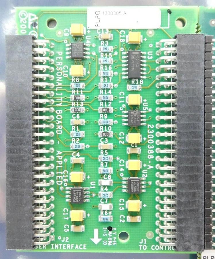 Used AE Advanced Energy 2300578-B Ovation Control 2 PCB 1300665-01 Working Surplus