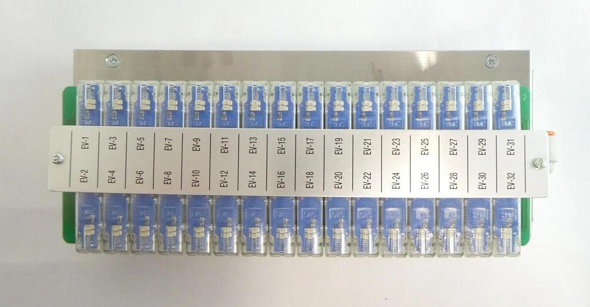 Used SMC IN587-33-1 32-Point EtherCAT Pneumatic Manifold Lot of 3 Working Surplus