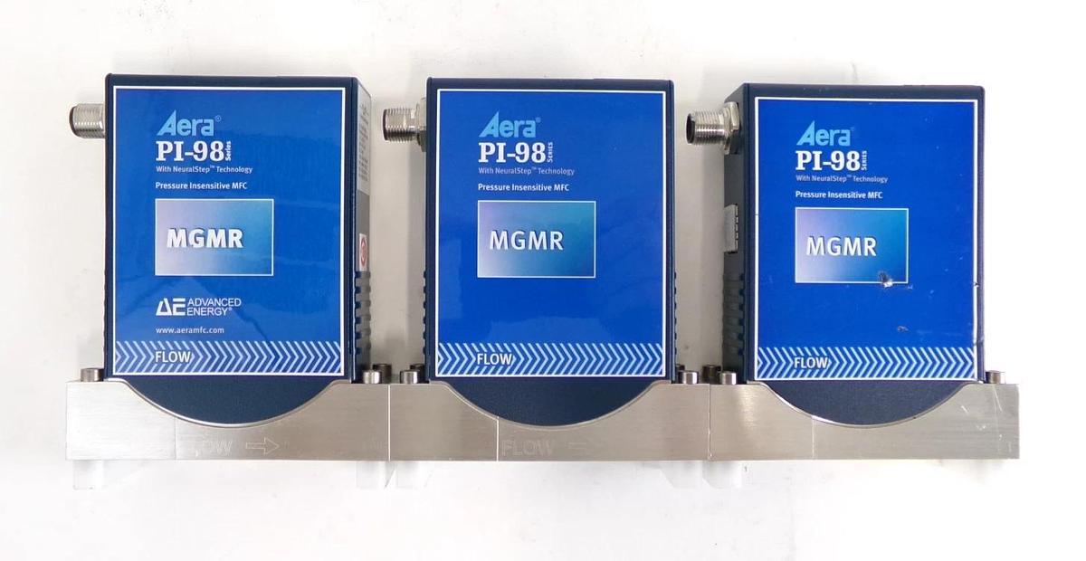 Used Aera PI-98 Mass Flow Controller MFC Reseller Lot of 6 Working Surplus