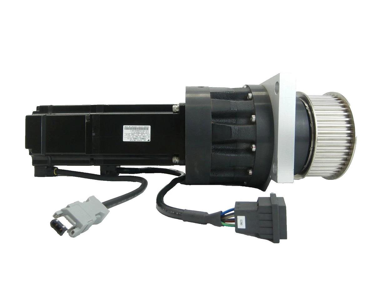 Used Yaskawa SGMAS-12ABA-TE12 AC Servo Motor TEL 5085-407038-11 PRA Lithius Working