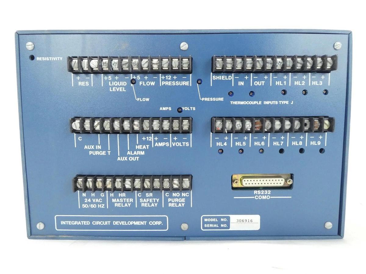 Used Integrated Circuit Development 306916 Wet Sink Controller Model 6500 Spare