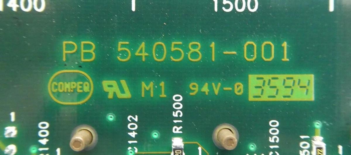 Used Phoenix Technologies 614726-004 PhoenixBIOS Mother Board PCB 540581-001 Working