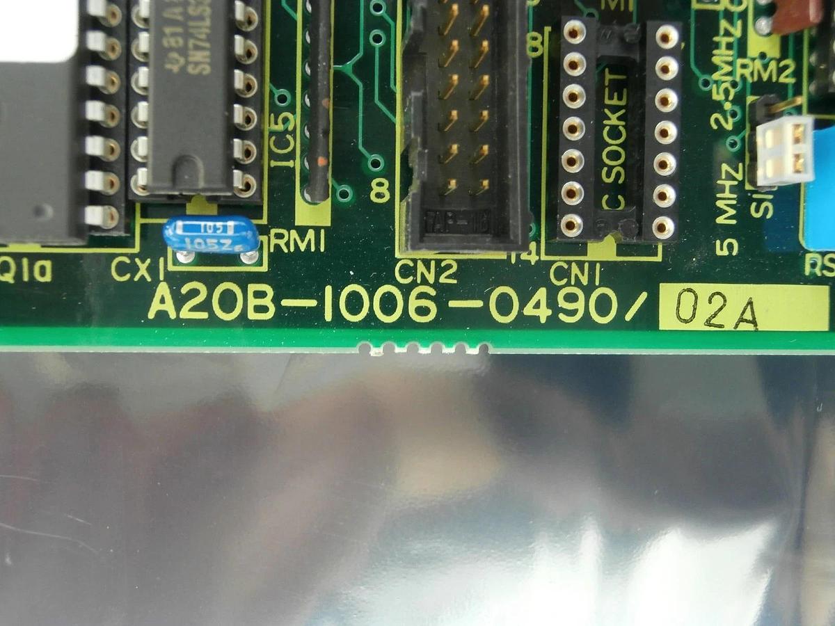 Used Fanuc A20B-1006-0490/02A Servo Test Board PCB Nordiko 9550 Used Working