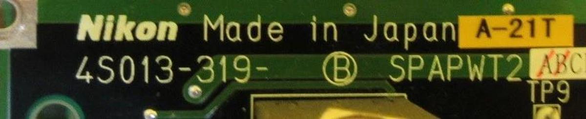 Used Nikon 4S013-319-B Backplane Interface Board PCB SPAPWT2 NSR-S204B Used Working