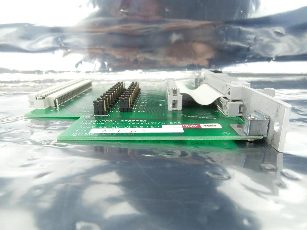 Used Ultratech Stepper 03-20-01705 General Transition PCB Card GEN I/O 2 Titan Used