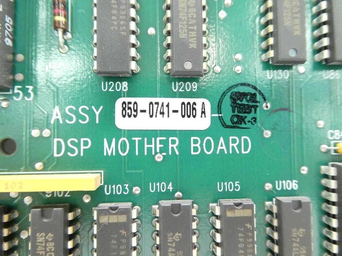 Used ASML 859-0741-006A Motherboard PCB Card DSP MOTHER BOARD 851-8240-007K Working