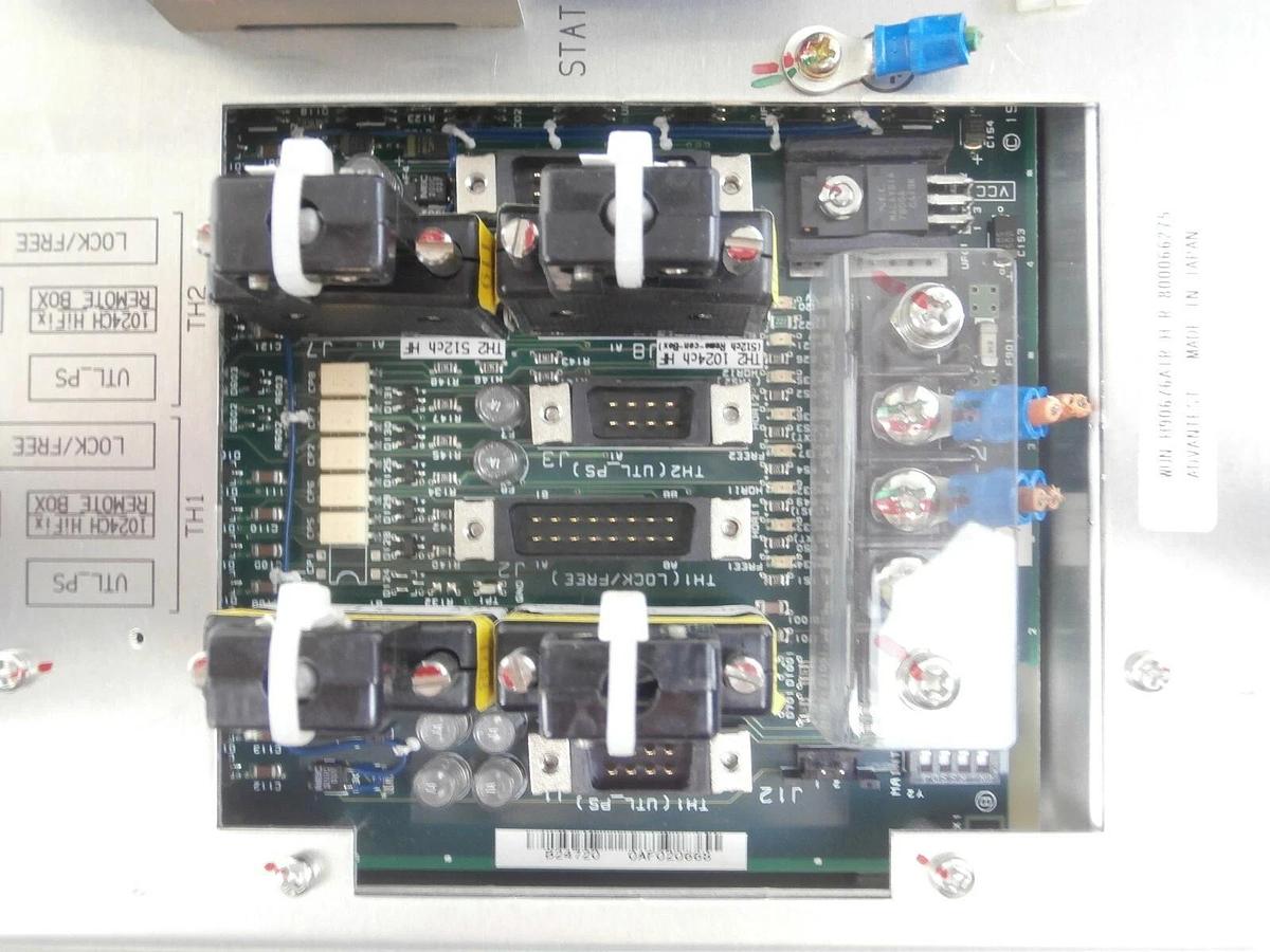 Used Advantest WUN-H90676AIR Pneumatic Panel Assembly PCB BLG-024720 T2000 Working