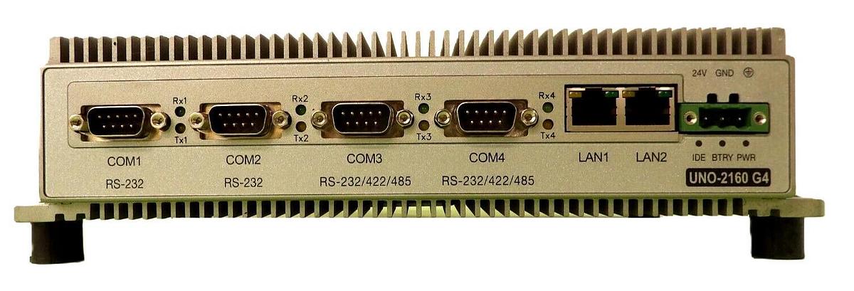 Used Advantech UNO-2160-G4E Embedded Automation Computer UNO-2160 G4 Working