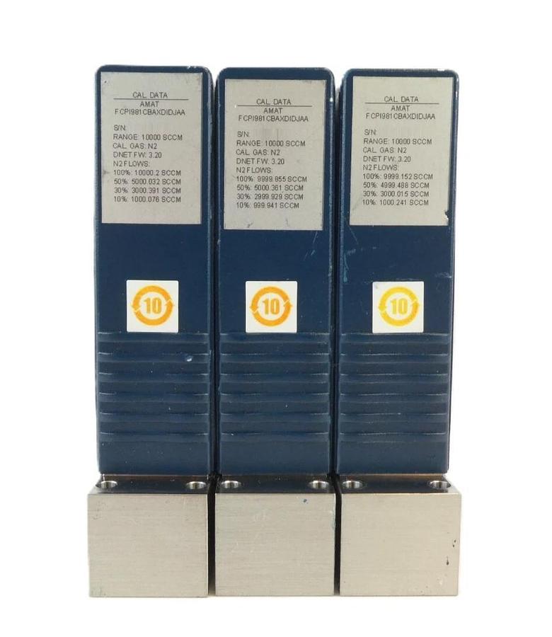 Used Aera PI-98 Mass Flow Controller MFC Reseller Lot of 9 Working Surplus