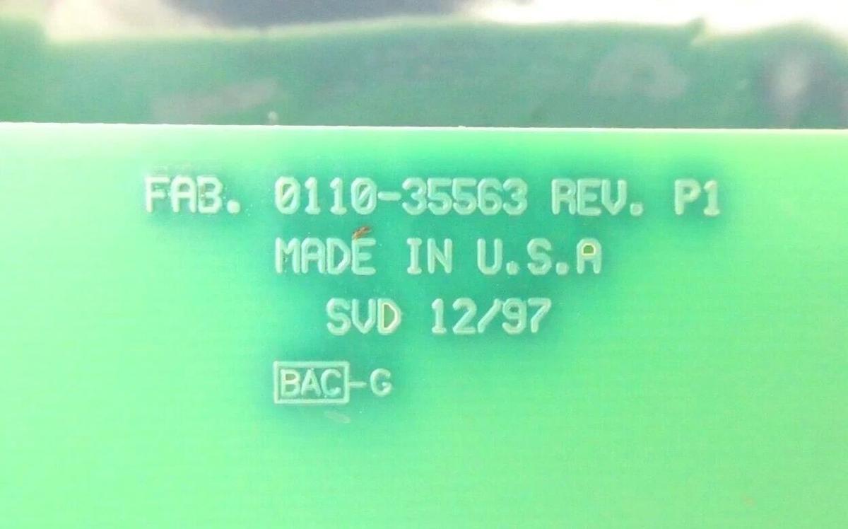 Used AMAT Applied Materials 0100-35563 Leak Detector Configuration PCB Card Working