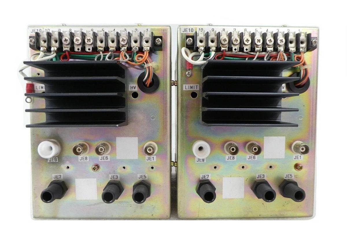 Used JEOL SM160016 TN High Voltage Power Supply Reseller Lot of 2 Working Surplus