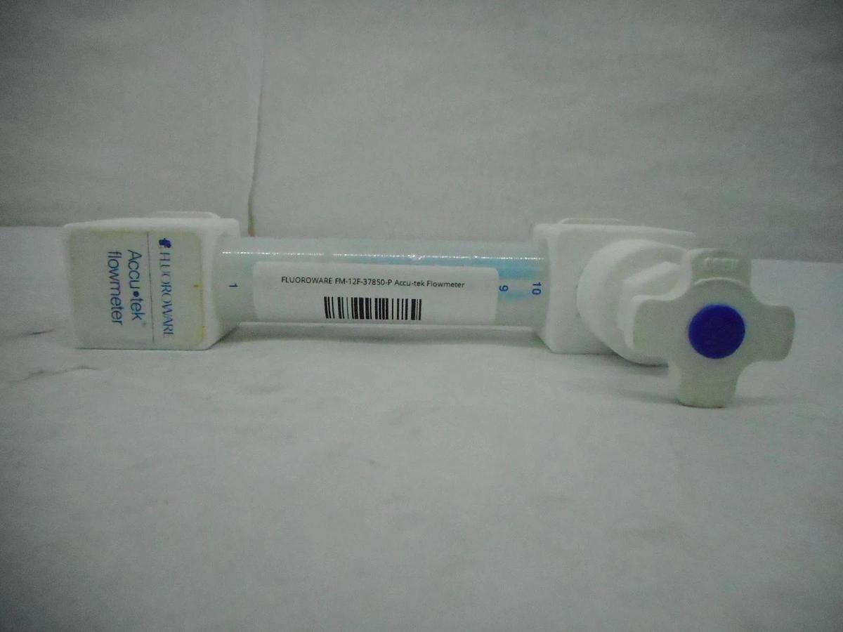 Used Fluoroware FM-12F-37850-P Flowmeter Accu-Tek Reseller Lot of 3 Used Working
